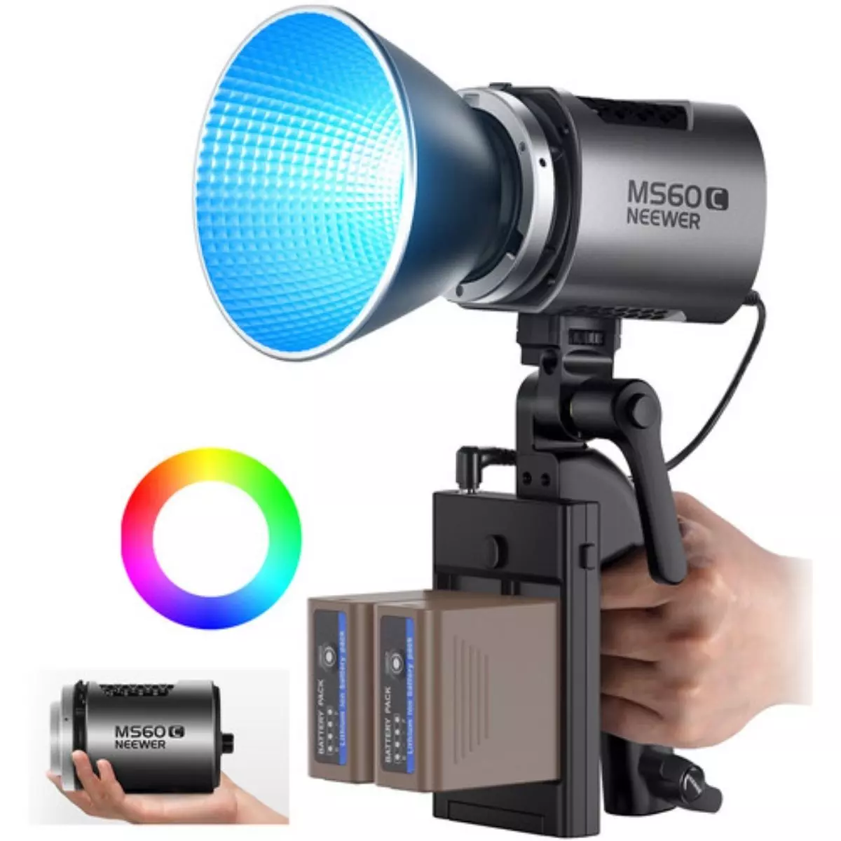 Neewer MS60C Video Light RGB