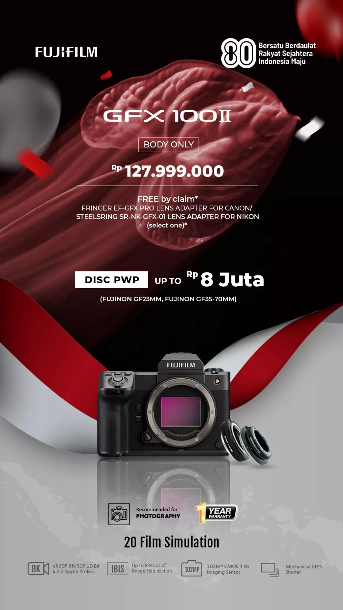 Gfx 100 Ii Body Only