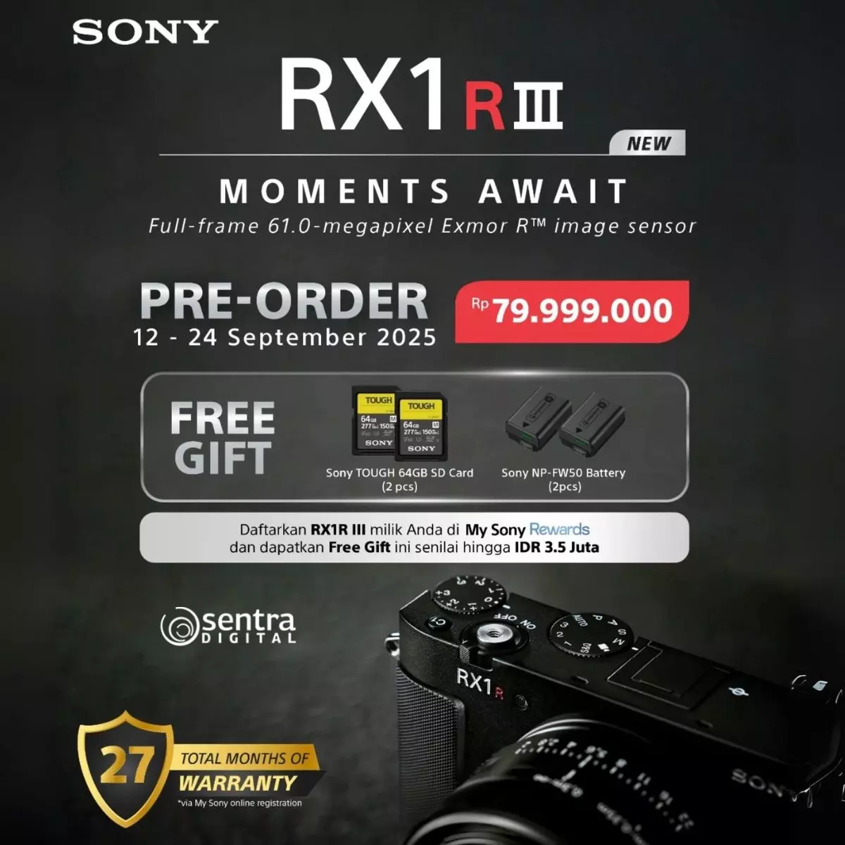 Promo Soni Rx1 R Iii