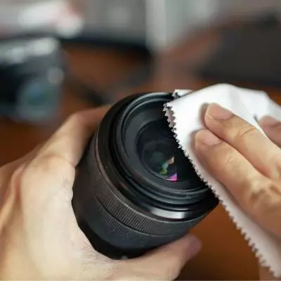 3. Menggunakan Kain Microfiber atau Lap Khusus