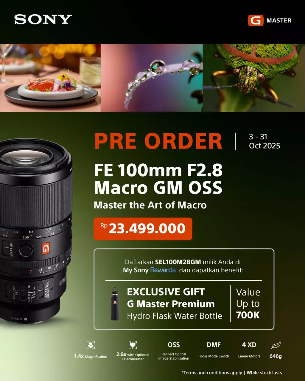 Harga Pre-Order & Bonus Exclusive Gift