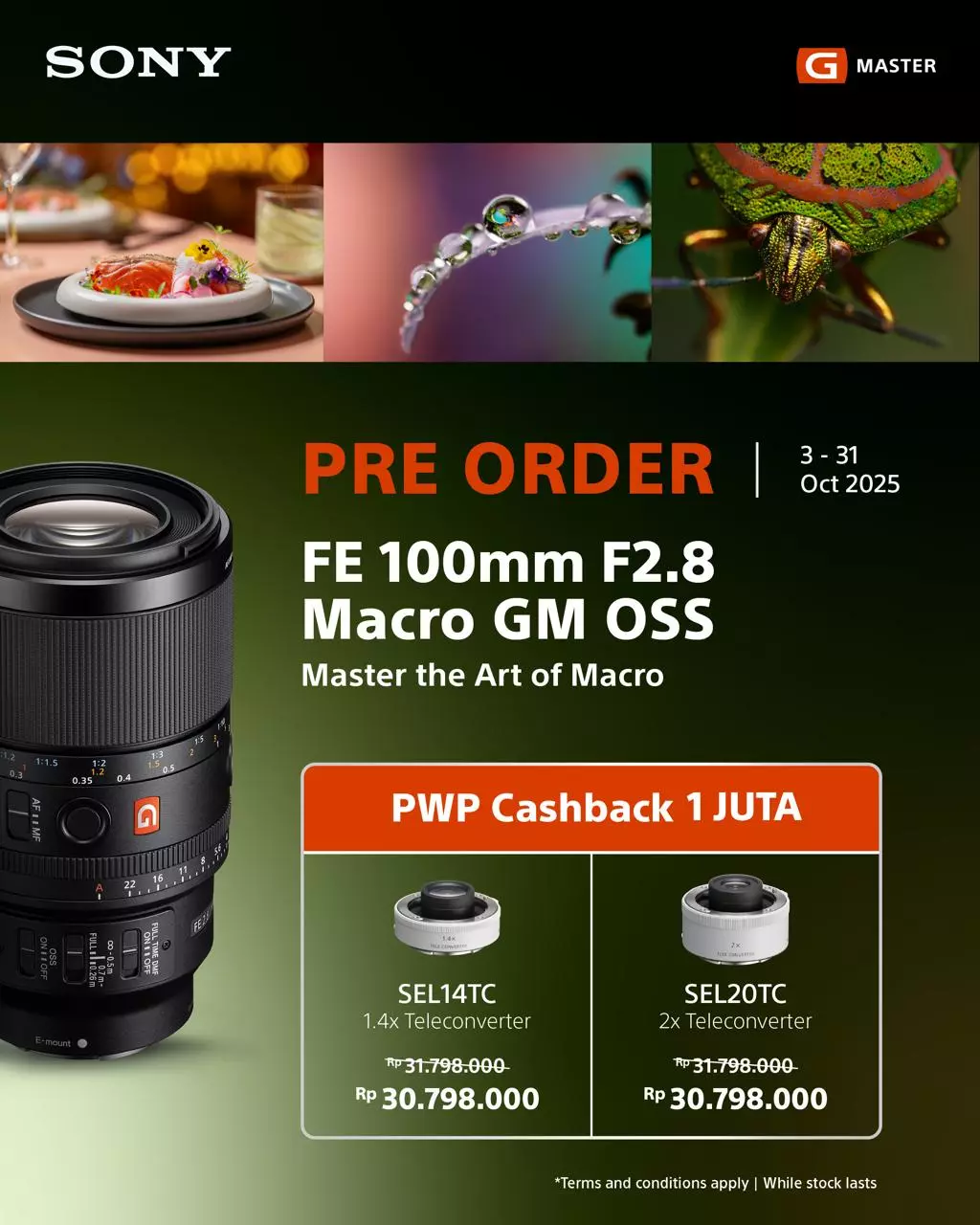 Teleconverter dengan Cashback 1 Juta