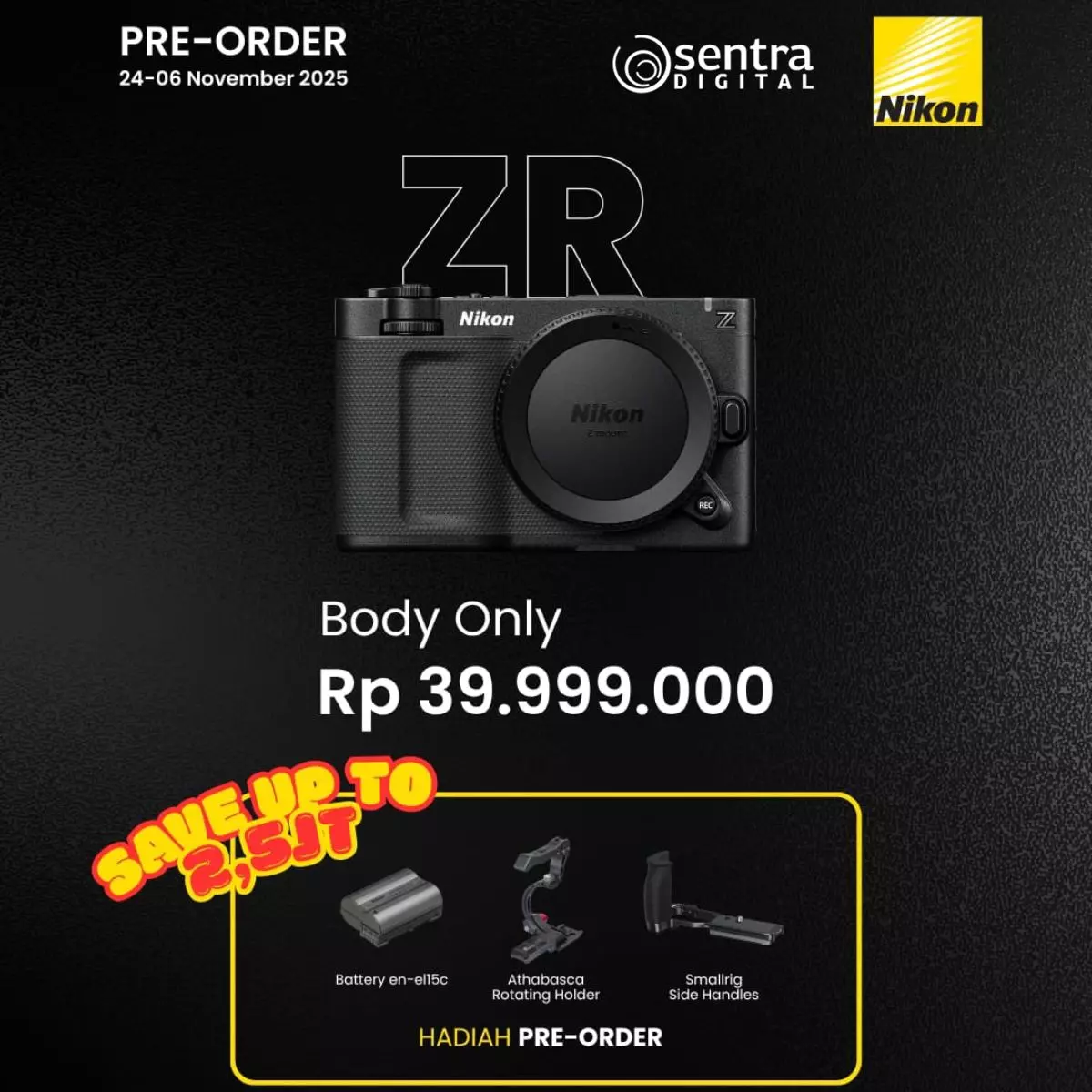 Pre Order Nikon Zr