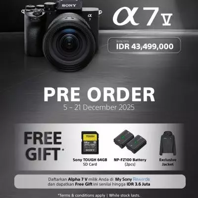 Bonus Free Gift Hingga Rp 3,6 Juta