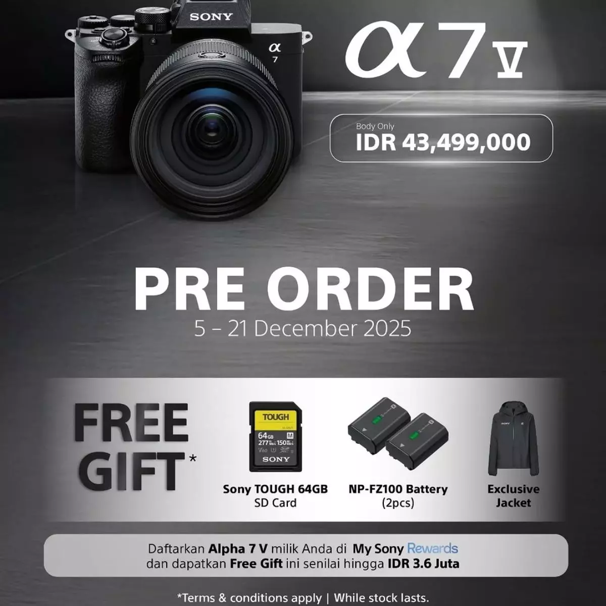 Bonus Free Gift Hingga Rp 3,6 Juta