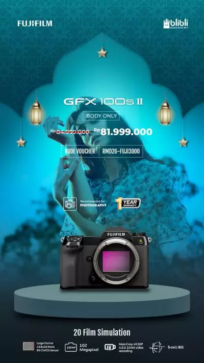 Gfx 100S Ii Body Only