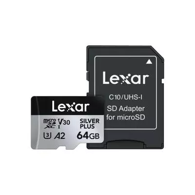 Micro SD Lexar Silver Plus UHS-I