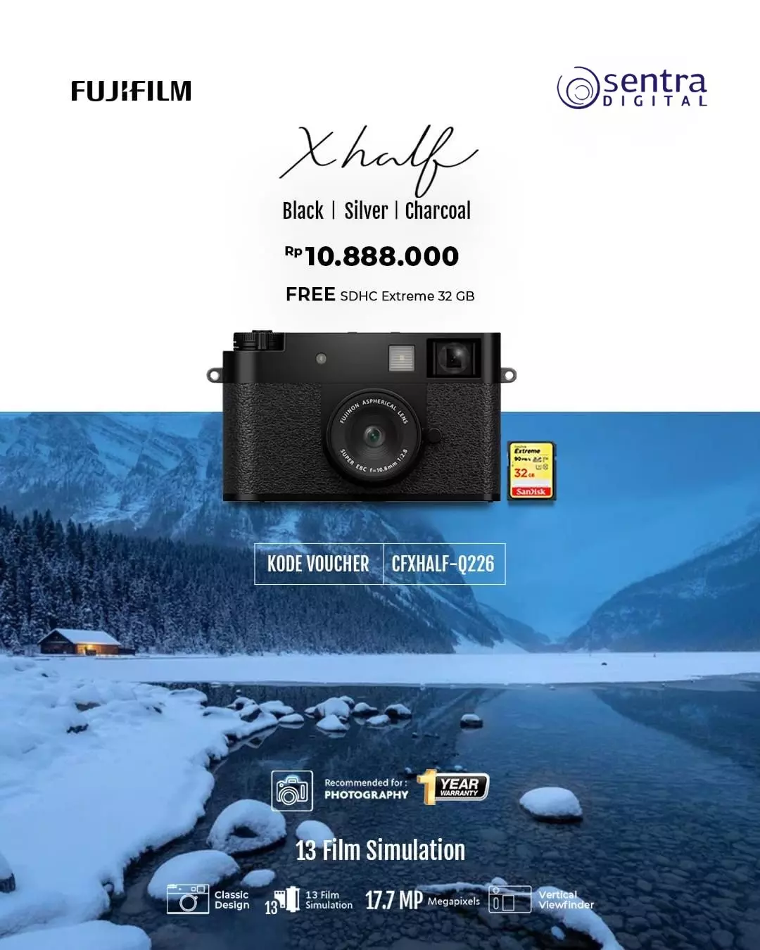 X Half Free Sdhc