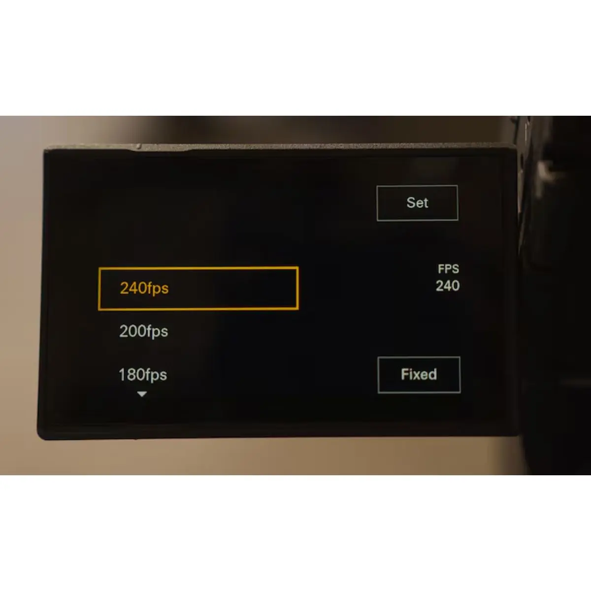 Rekaman 5K 120 fps dan 4K 240 fps
