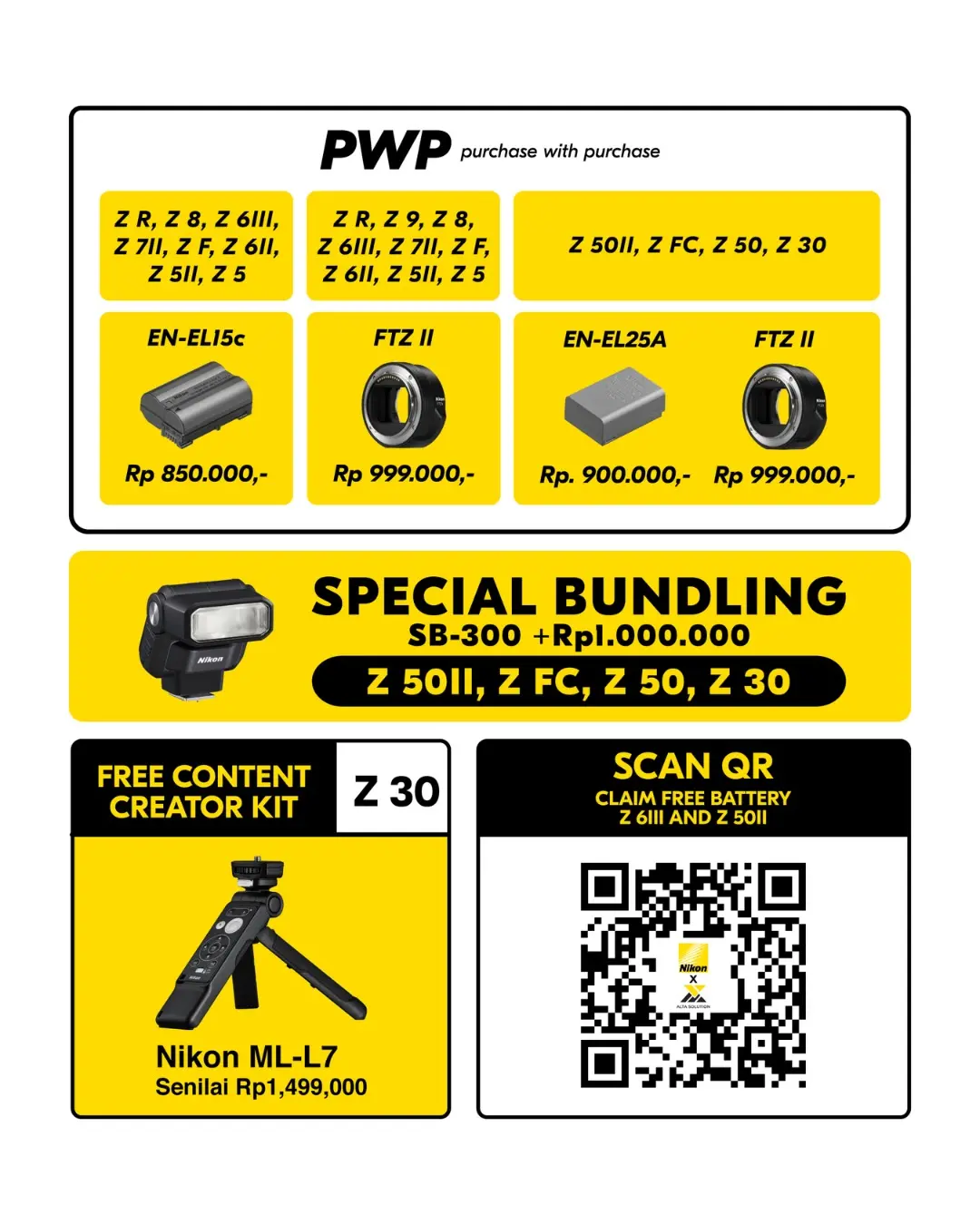 Nikon Bundling