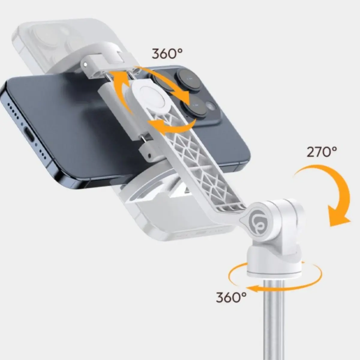 Rotasi 360 Derajat dan Tilt 270 Derajat untuk Mengatur Angle