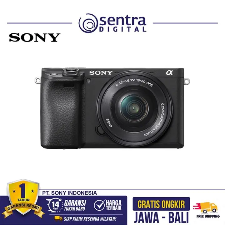 Sony A6400L Alpha E PZ 16-50mm F3.5-5.6 OSS Black