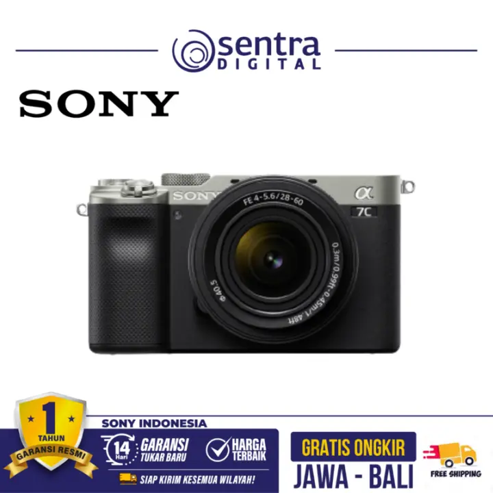 Sony A7 C Alpha 7C FE 28-60mm F4.5-5.6 Silver