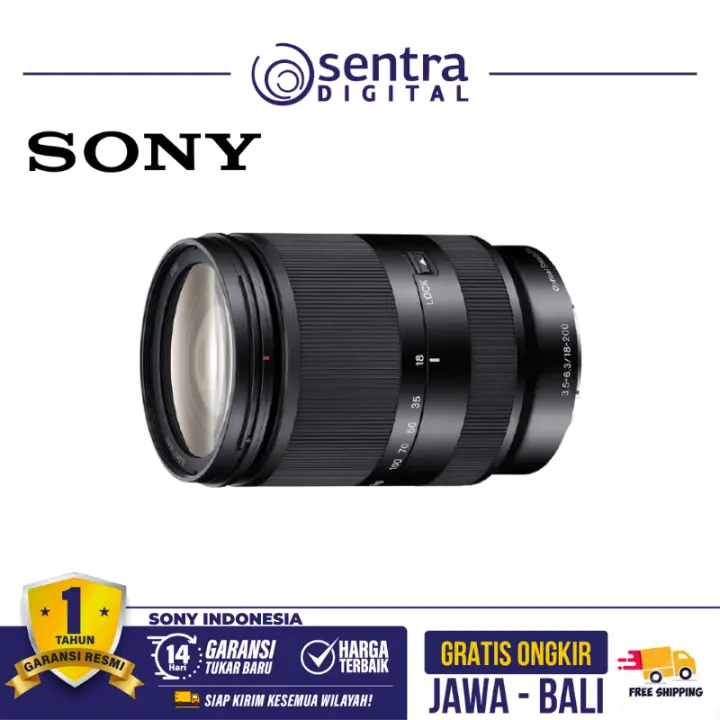 Sony E-Mount 18-200mm f/3.5-6.3 OSS LE Lens