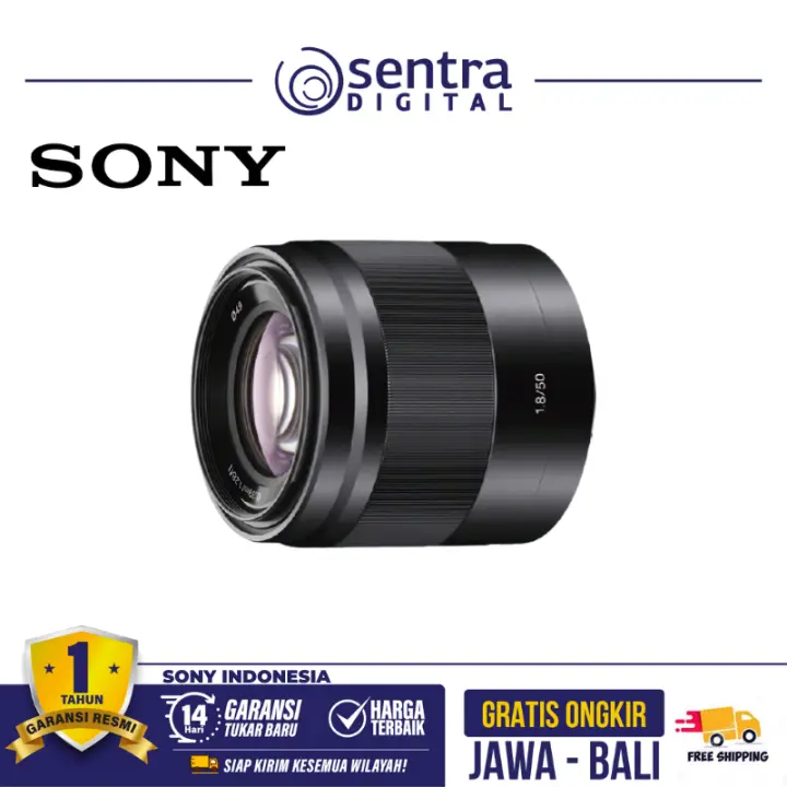 Sony E-Mount 50mm F/1.8 OSS Lens Black