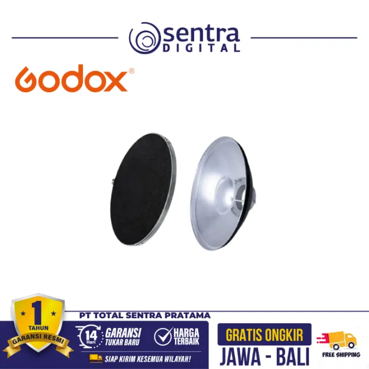 Godox BDR-W550 Beauty Dish with Grid Honeycomb C-01 55cm