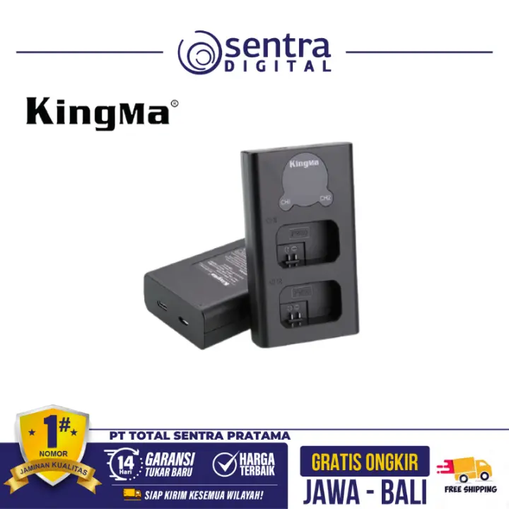 Kingma LCD Dual Charger for Sony NP-FW50