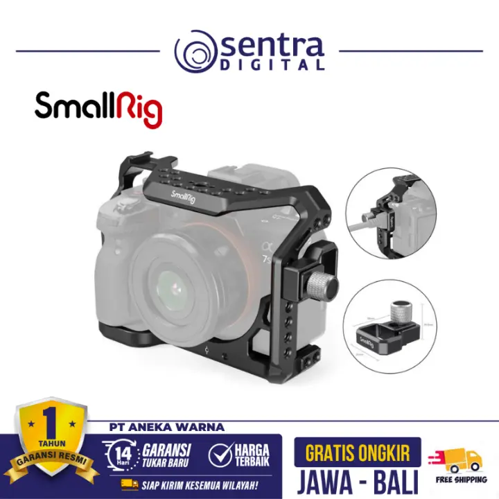 SmallRig Camera Cage - HDMI Cable Clamp for Sony Alpha 7S III/A7S3 - 3007