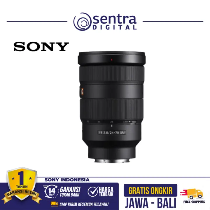 Sony E-mount FE 24-70mm F/2.8 G Master Lens