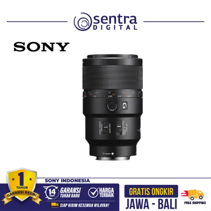 Sony E-Mount FE 90mm F/2.8 Macro G OSS Lens