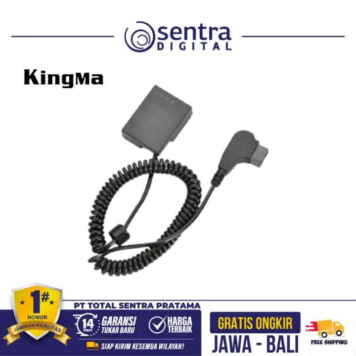 Kingma D-TAP to Fujifilm NP-W126 Dummy Battery Adaptor