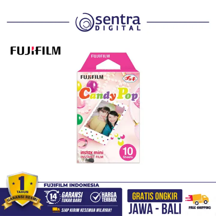Fujifilm Instax Mini Film Refill Single Candy Pop