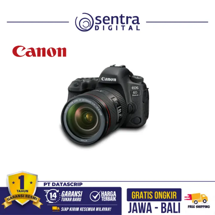 Canon 6D (WG) Mark II EOS with EF 24-105mm F/4L IS II USM