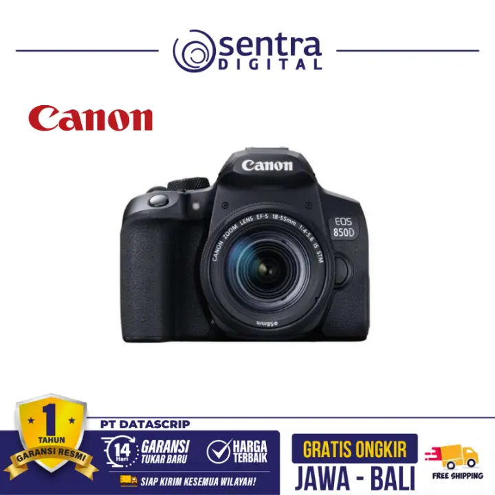 Canon 850D EOS with 18-55mm IS STM Black
