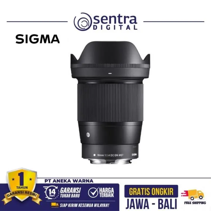Sigma 16mm F/1.4 DC DN (C) F/CANON