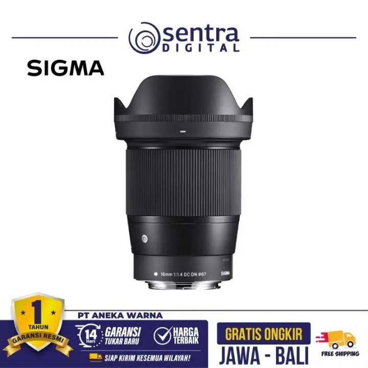 Sigma 16mm F/1.4 DC DN (C) F/MFT