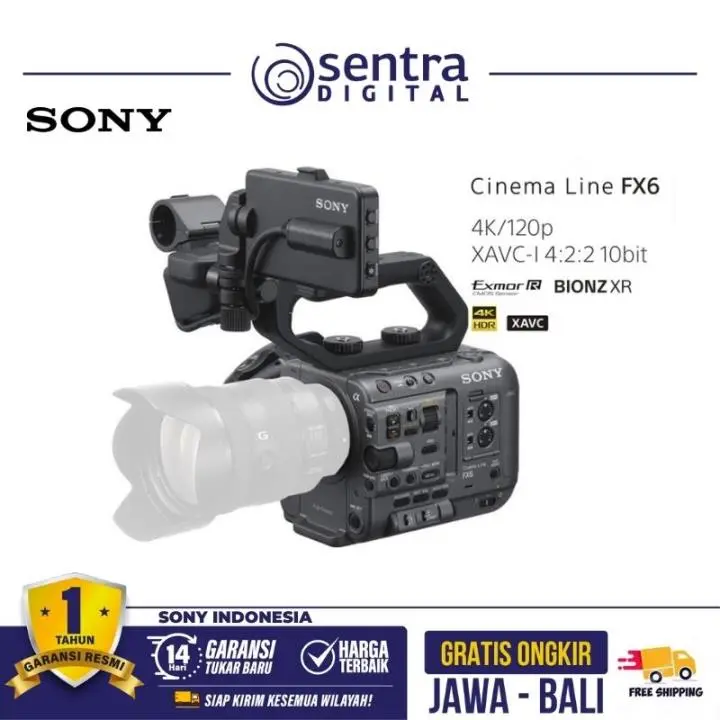 Sony FX6T Cinema Line Camera