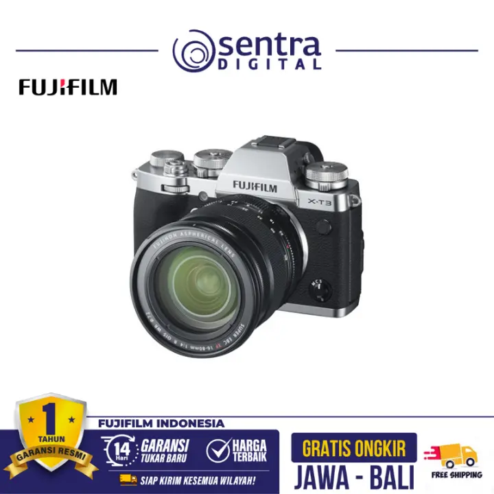 Fujifilm X-T3 Body Only Silver + XF 16-80mm F/4R OIS WR