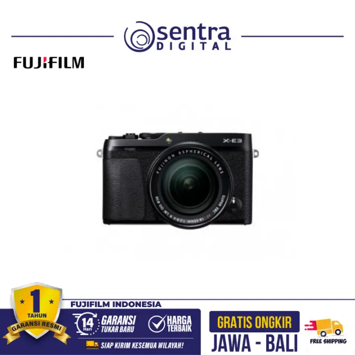 Fujifilm X-E3 with XF 18-55mm F/2.8-4 R LM OIS Black