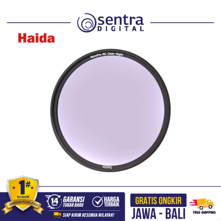 Haida NanoPro MC Clear-Night Filter 58mm - HD3704