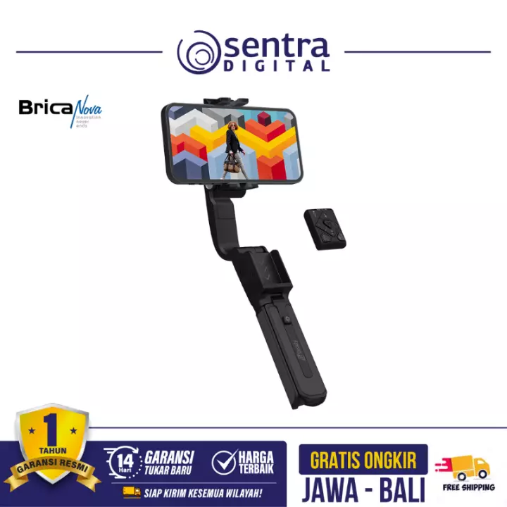 Brica B-Steady Q Selfie Smart Gimbal Black