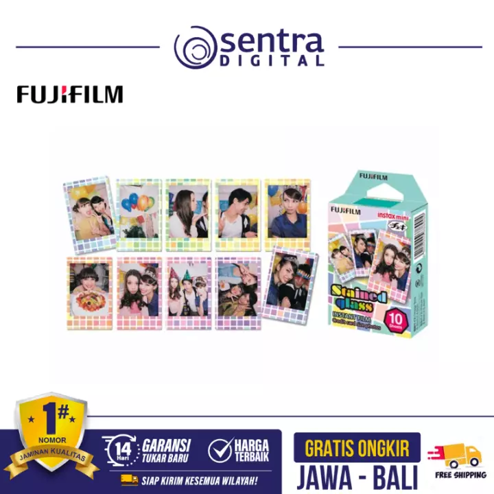 Fujifilm Instax Mini Film Refill Single Stained Glass