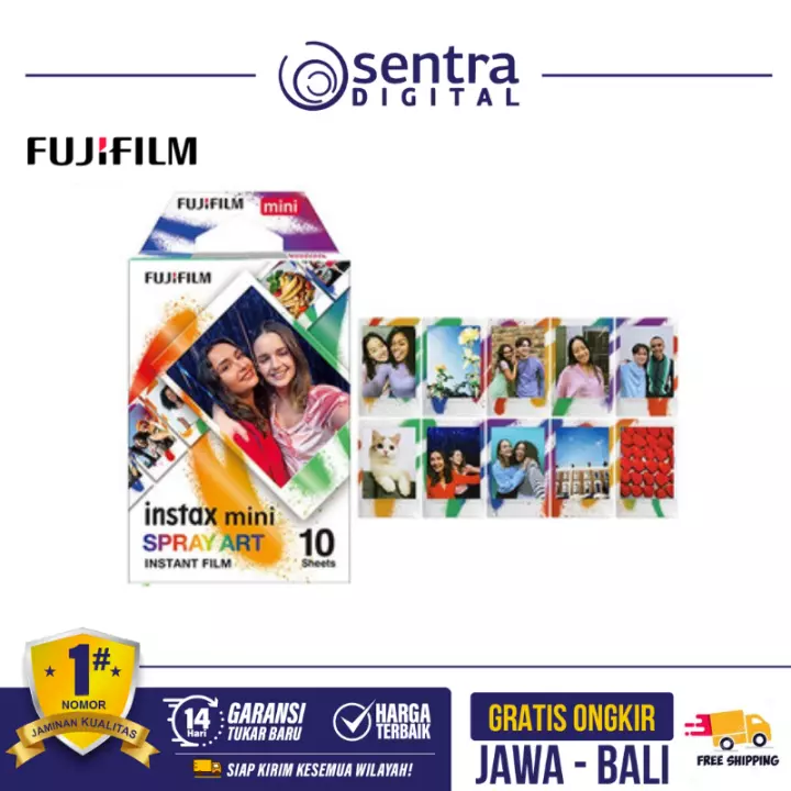 Fujifilm Instax Mini Film Refill Spray Art