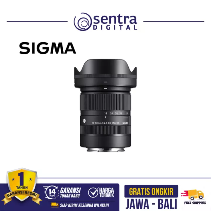 Sigma 18-50mm F/2.8 DC DN (C) for Sony E-Mount