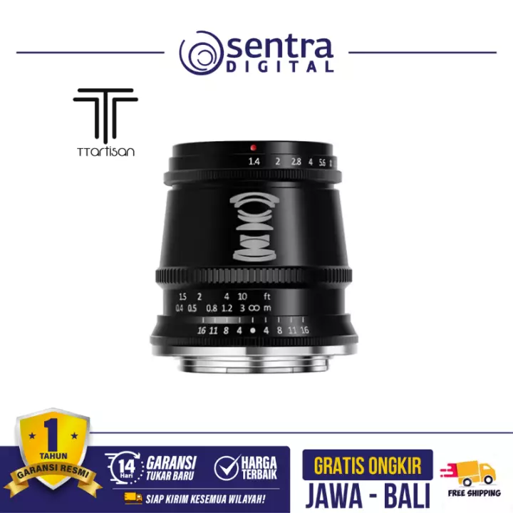 TTArtisan 17mm F/1.4 for Sony E-Mount Black