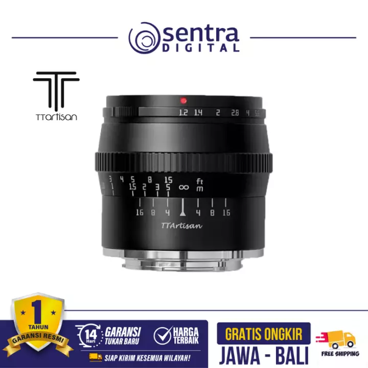 TTArtisan 50mm F/1.2 for Sony E-Mount Black