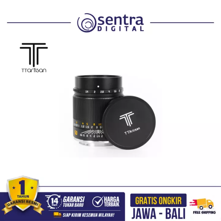 TTArtisan 50mm F/1.4 for Sony E-Mount Black