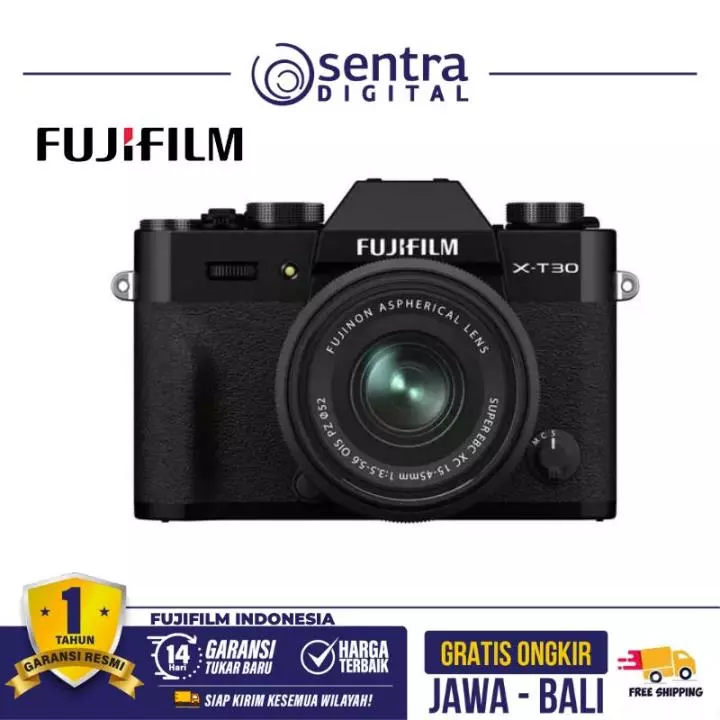 Fujifilm X-T30 II with XC 15-45mm f/3.5-5.6 OIS PZ Black