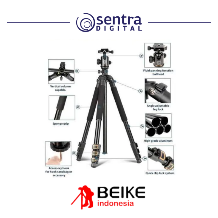Beike Professional Aluminium Tripod Q298H