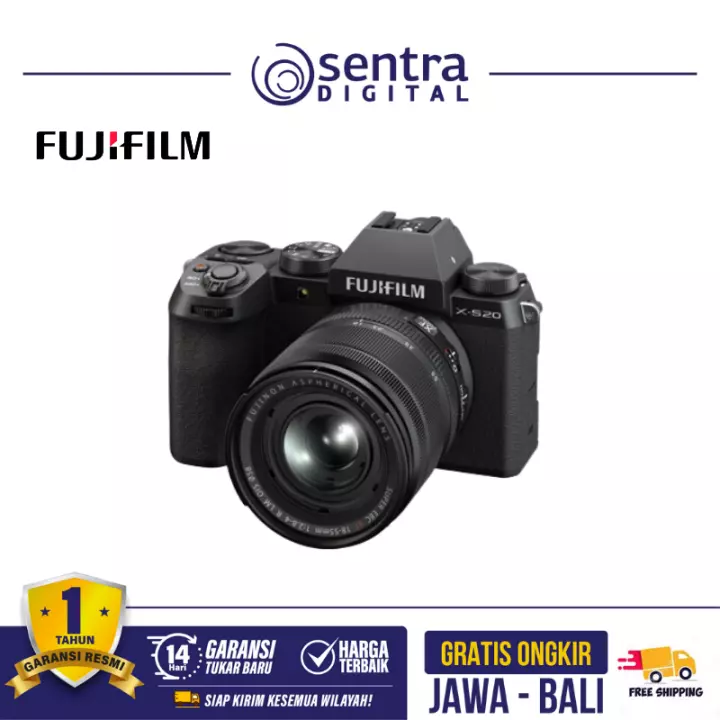 Fujifilm X-S20 Mirrorless Camera with XF 18-55mm Lens