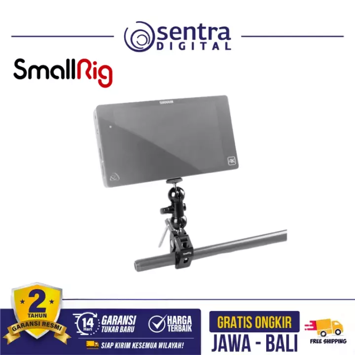 SmallRig Multi-function Double Ballhead with Clamp - 1138