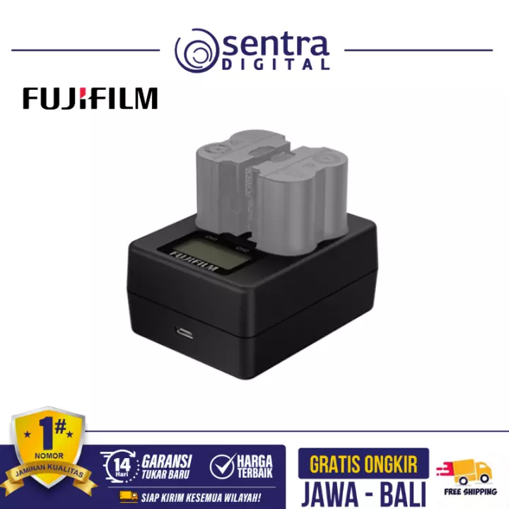 Fujifilm Dual Battery Charger BC-W235 for X-T5 / X-T4 / GFX 50S II