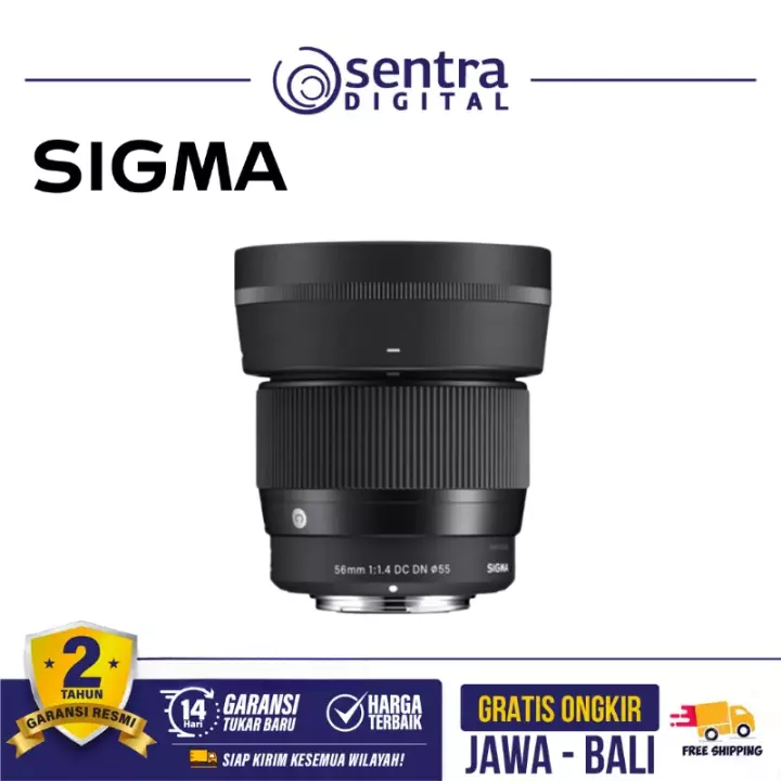 Sigma 56mm F1.4 DC DN (C) for Fuji X-Mount