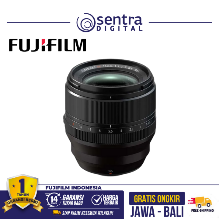 Fujifilm Lens XF 56mm F/1.2 R WR Mark II Black