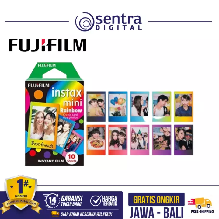 Fujifilm Instax Mini Film Refill Single Rainbow