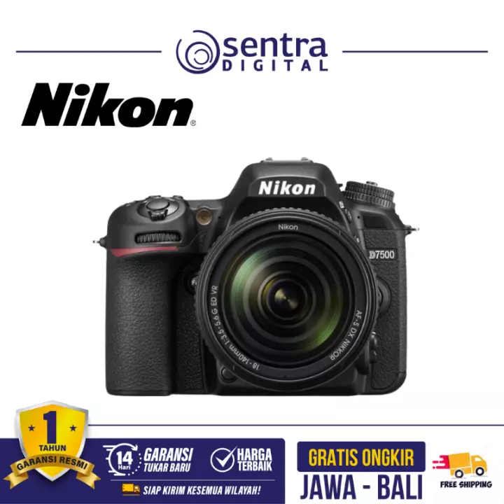 Nikon D7500 Kit AF-S DX 18-140mm f/3.5-5.6G ED VR